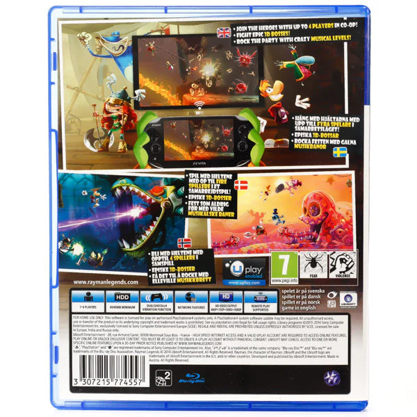 PS4 Rayman Legends