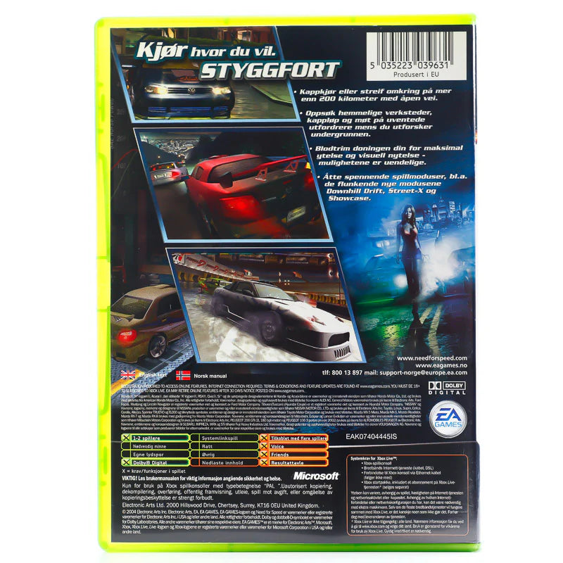 Need for Speed Underground 2 - Xbox