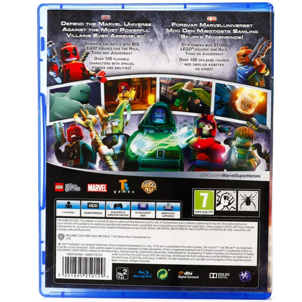 LEGO Marvel Super Heroes - PS4