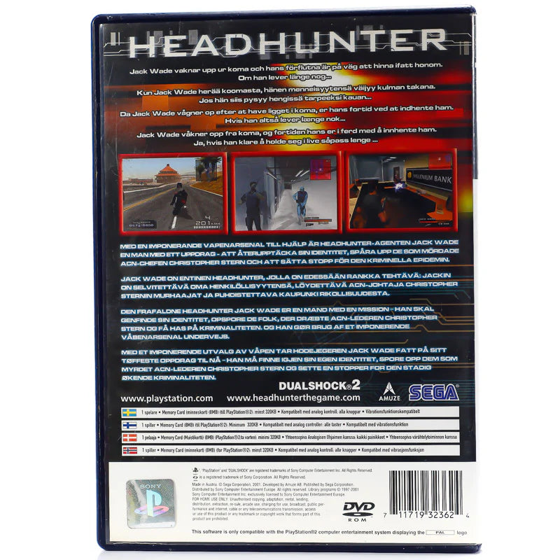 Headhunter - PS2
