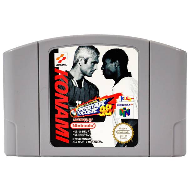 Superstar Soccer 98 N64 (kun kassett, UKV/EUR)