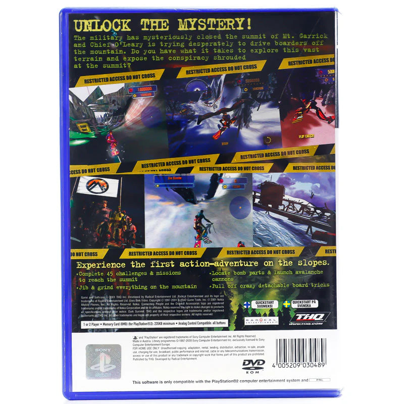 Dark Summit (CIB) - PS2