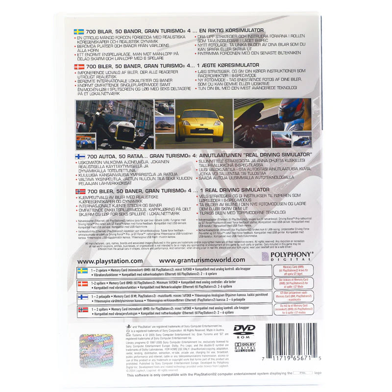 Gran Turismo 4 - PS2
