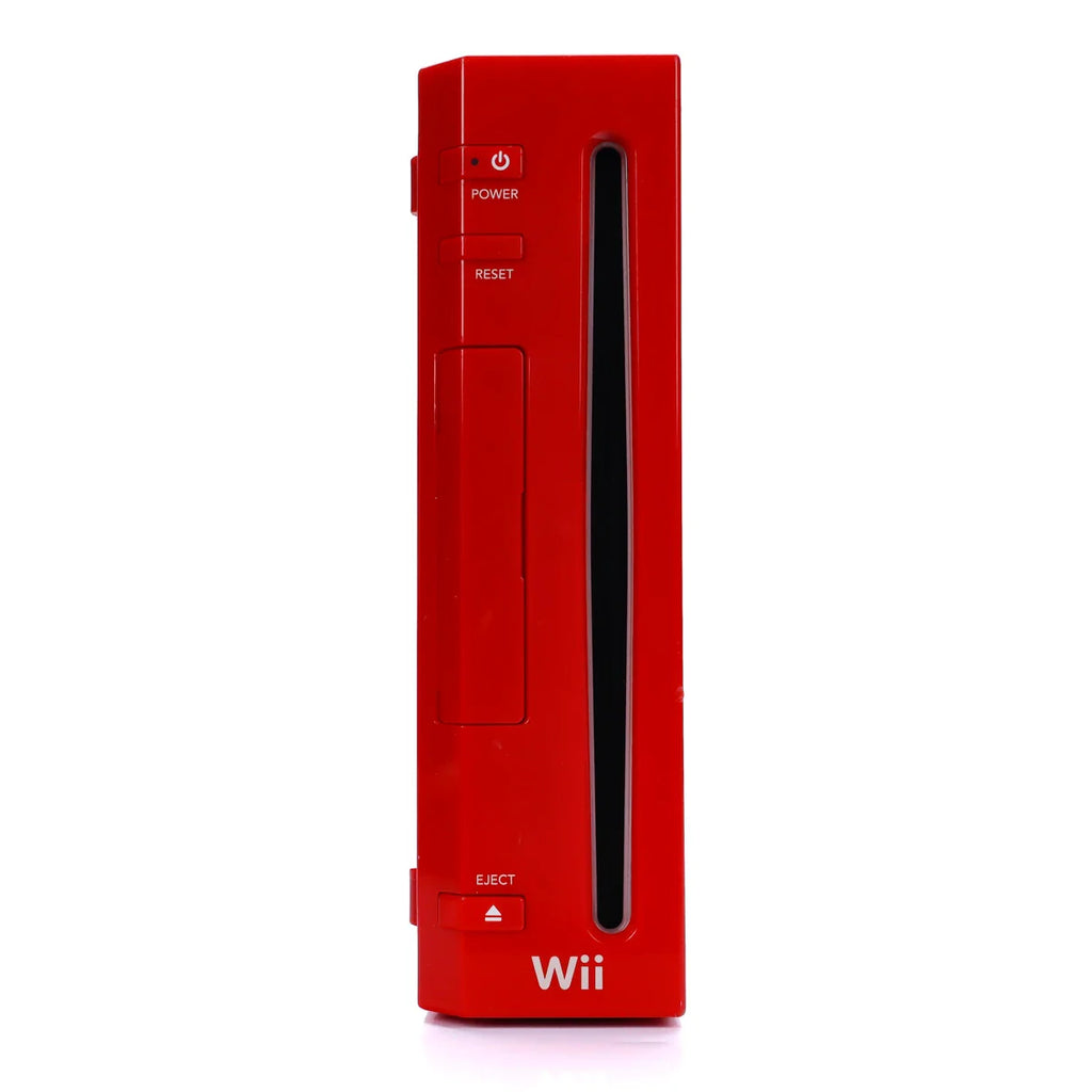 Nintendo Wii Startpakke - Rød - Komplett Sett