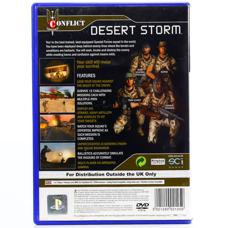 Conflict: Desert Storm (CIB) - PS2