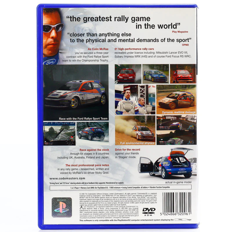 Colin McRae Rally 3 (CIB) - PS2