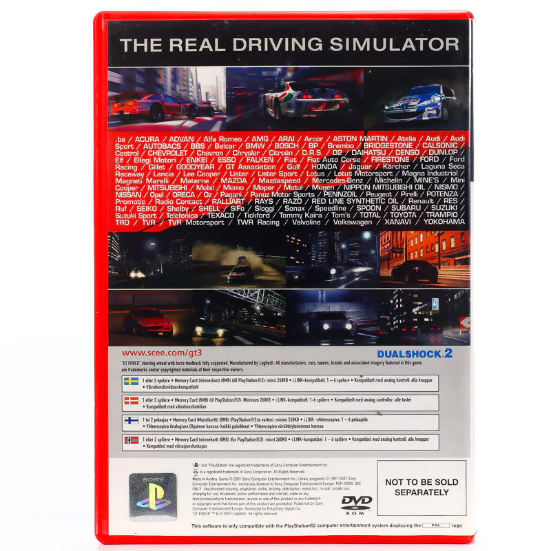 Gran Turismo 3: A-Spec - PS2