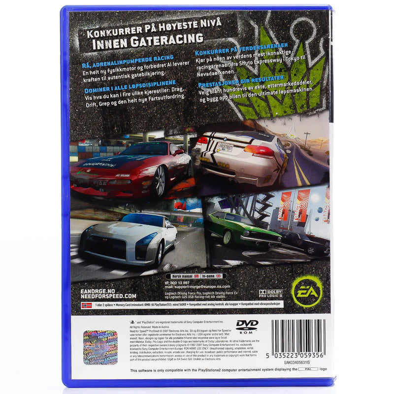 Need for Speed ProStreet - PS2