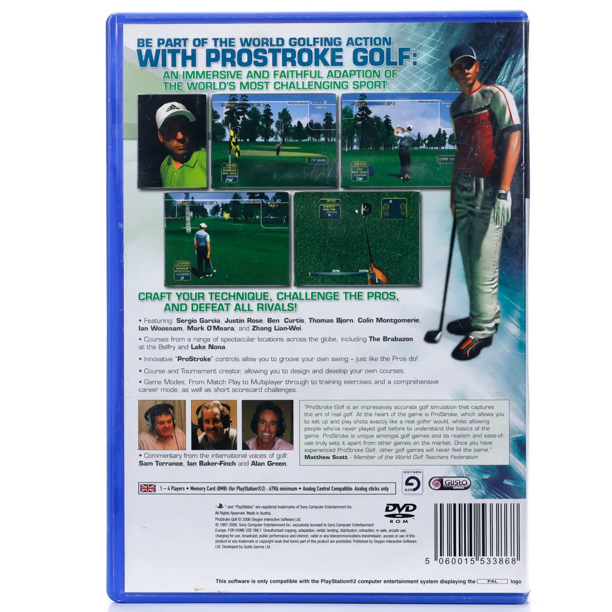 ProStroke Golf: World Tour 2007 - PS2