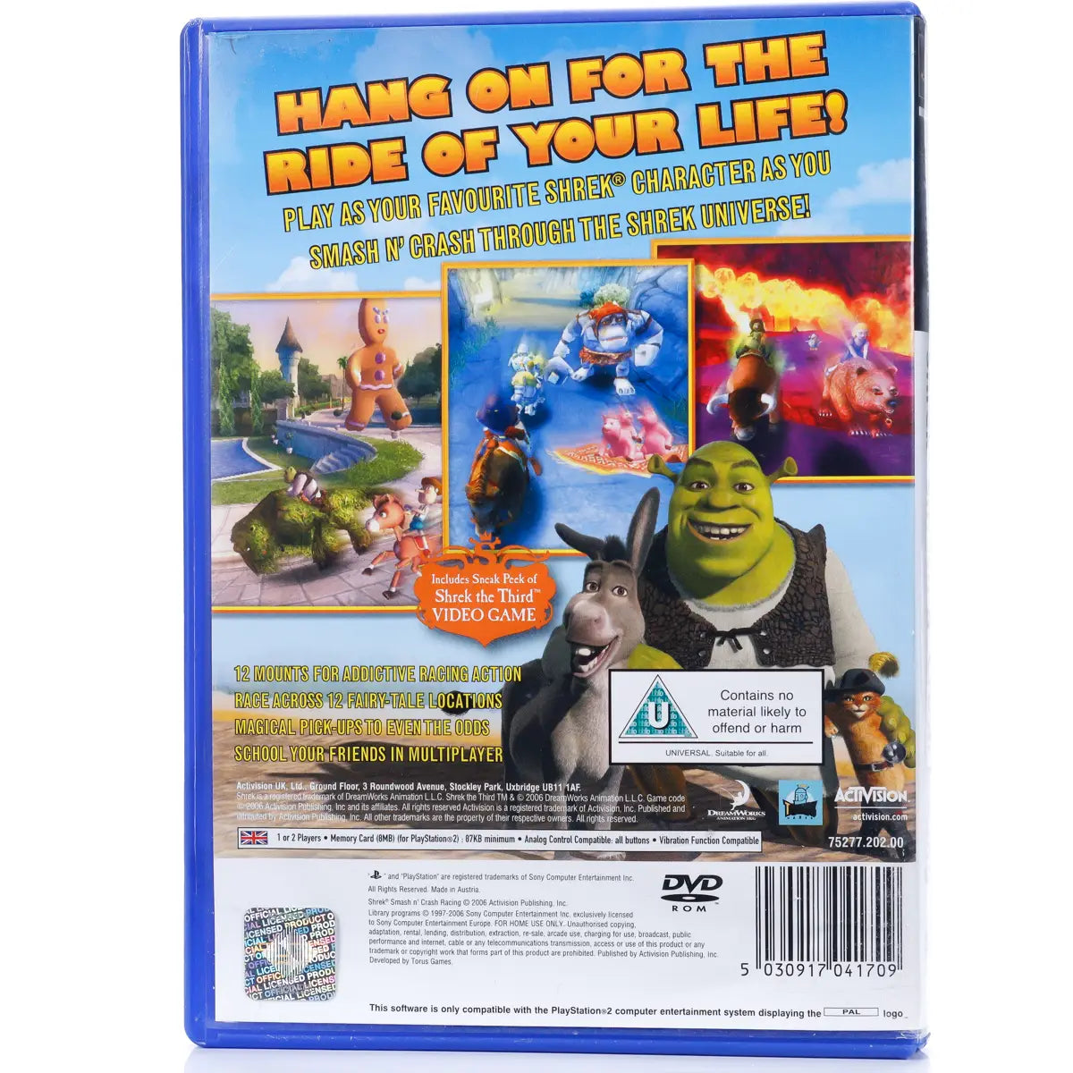 Shrek Smash N' Crash Racing - PS2