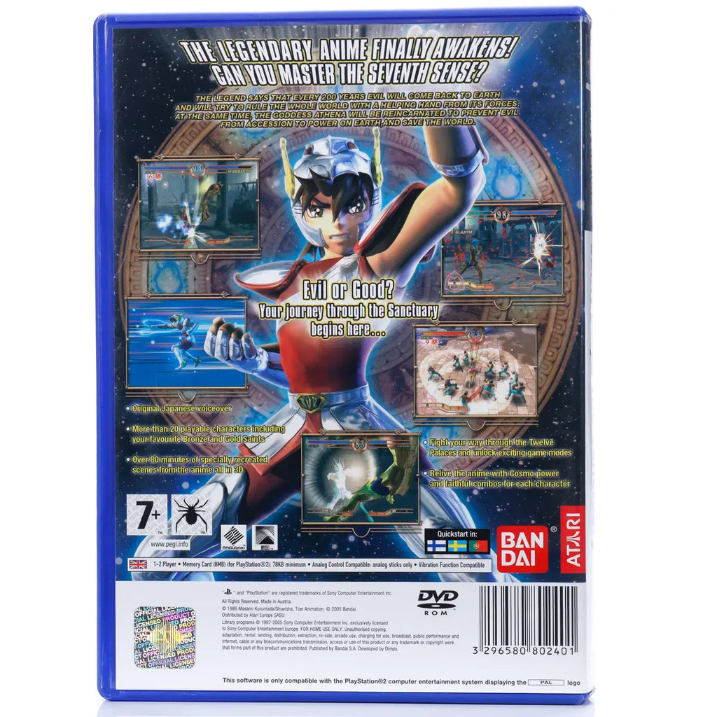 Saint Seiya: The Hades ( mangler manual)- PS2