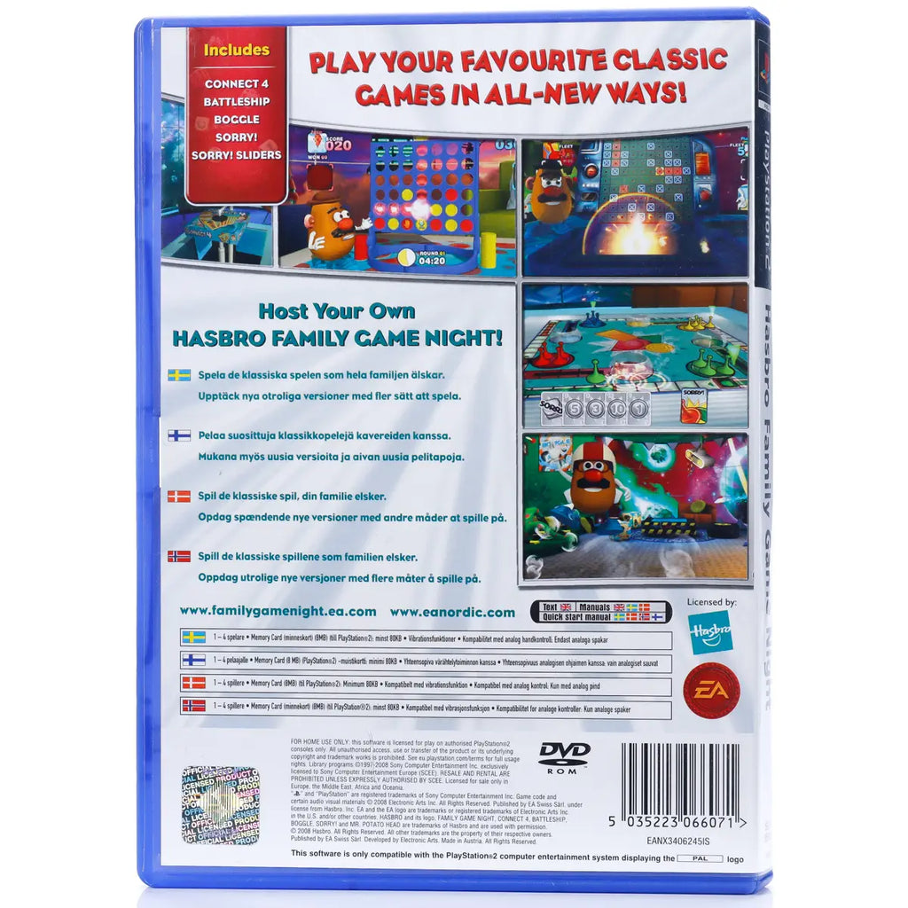 Hasbro Family Game Night - PS2