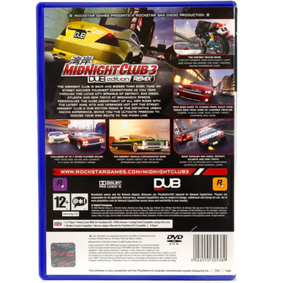 Midnight Club 3 Dub Edition Remix PS2