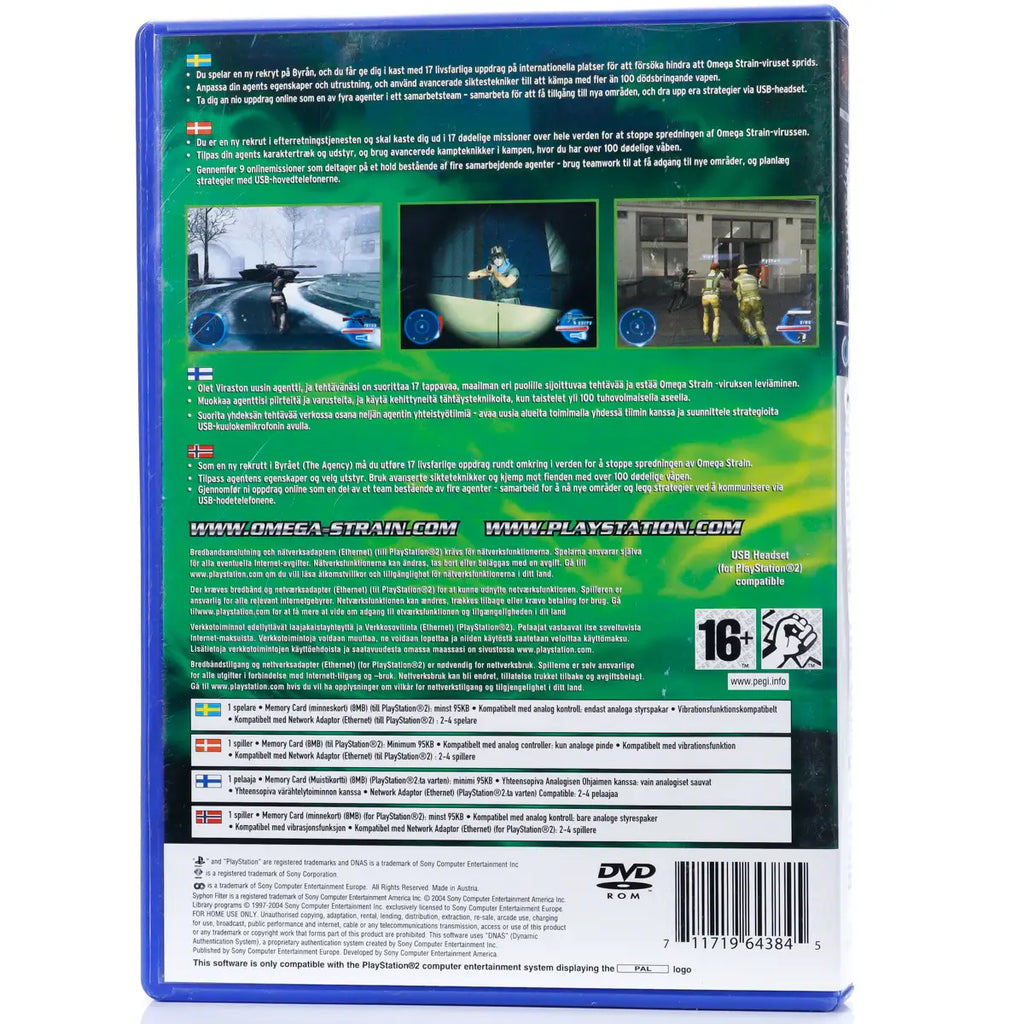 Syphon Filter: The Omega Strain - PS2