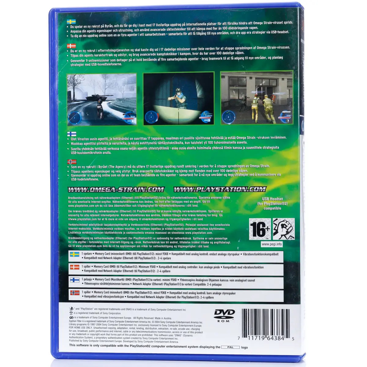 Syphon Filter: The Omega Strain - PS2