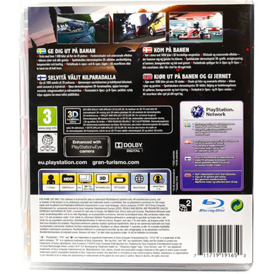 Gran Turismo 5 (Collector's Edition) spill-cover og manual