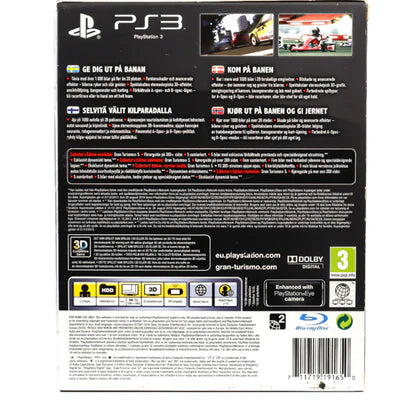 Gran Turismo 5 (Collector's Edition) spill-cover og manual
