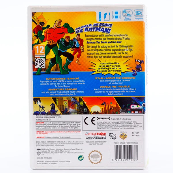 Batman The Brave and the Bold the videogame