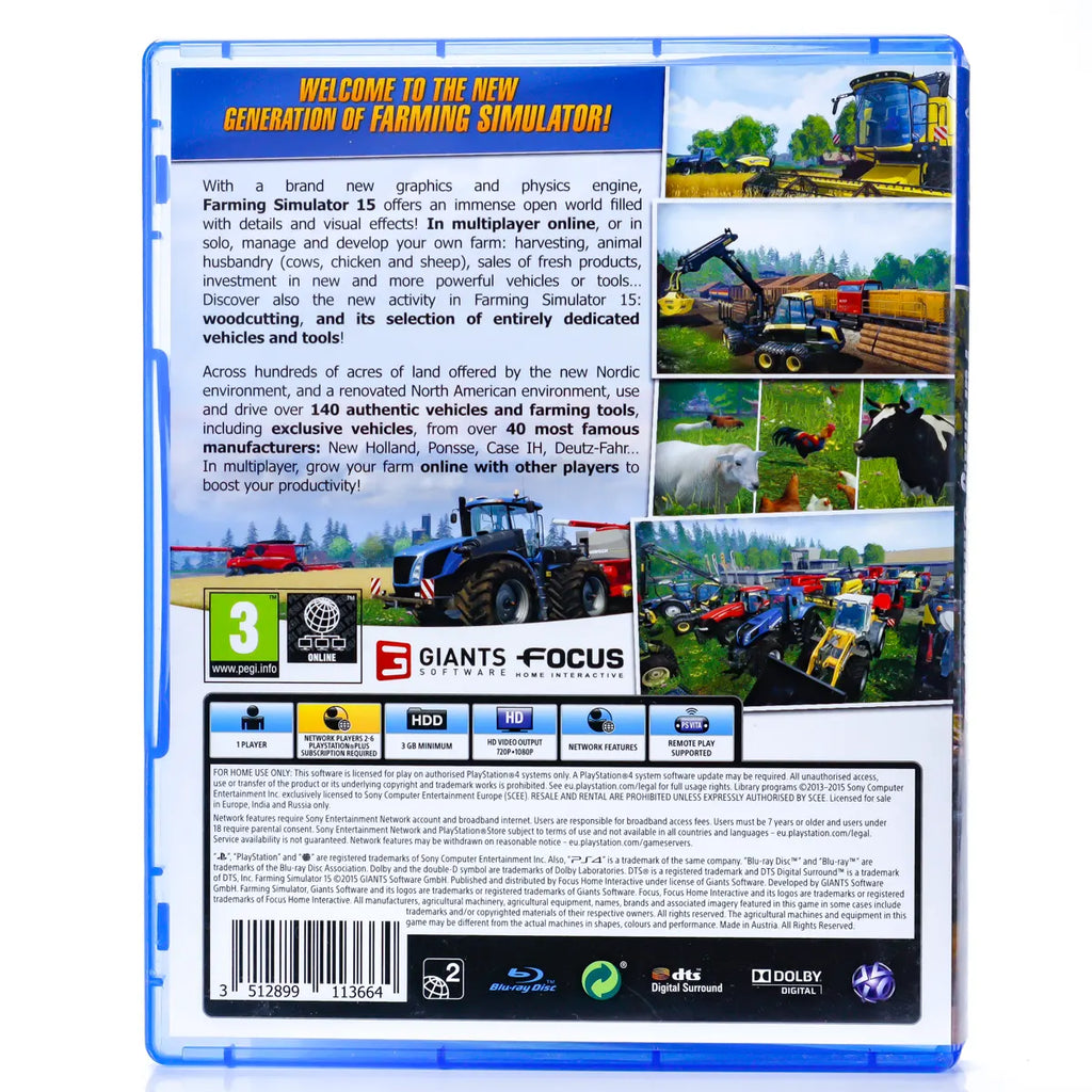 Farming Simulator 15 - PS4
