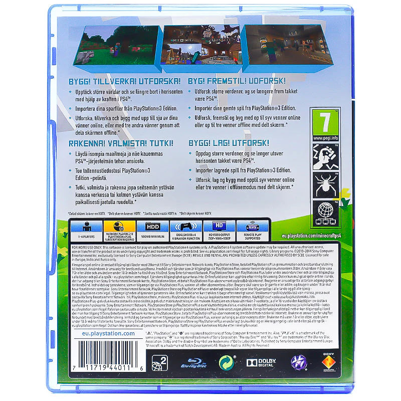 PS4 Minecraft