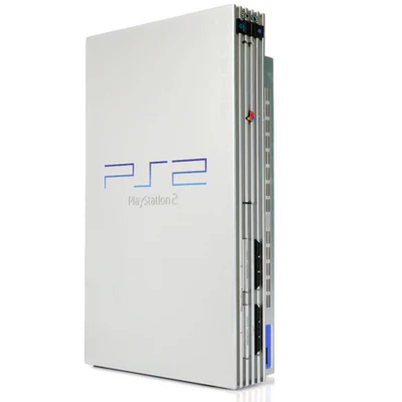 Sony PlayStation 2 Bakoverkompatibel Sølv Konsoll (Kun Konsoll) - PS2