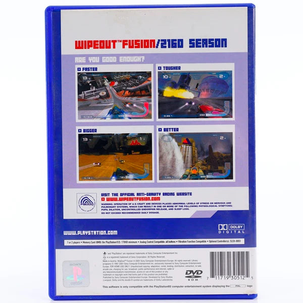 Wipeout Fusion - PS2
