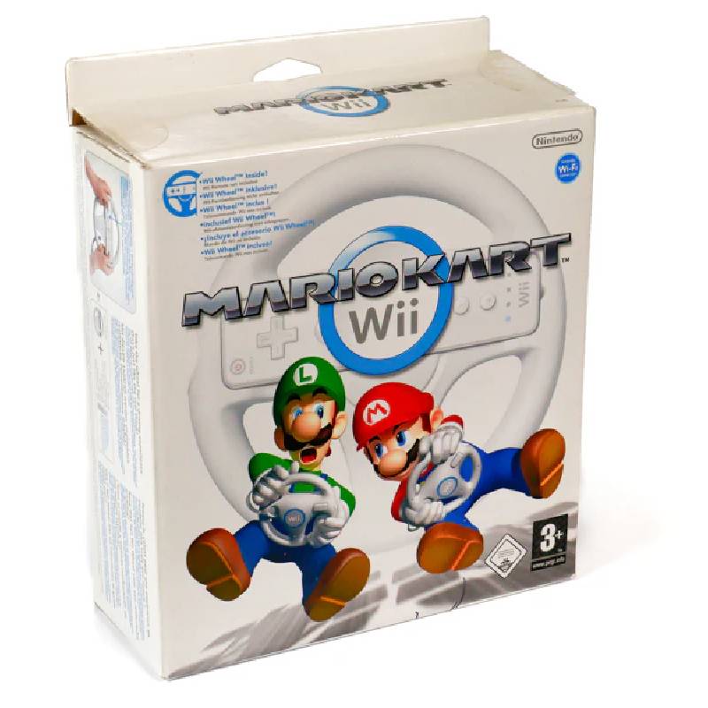 Mario Kart Wii Med Ratt - Wii