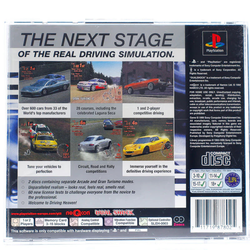Gran Turismo 2: The Real Driving Simulator - PS1