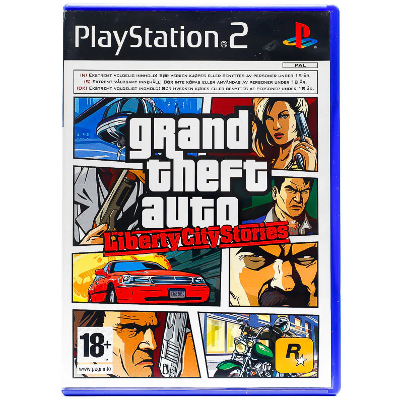 Grand Theft Auto: Liberty City Stories(mangler manual) - PS2