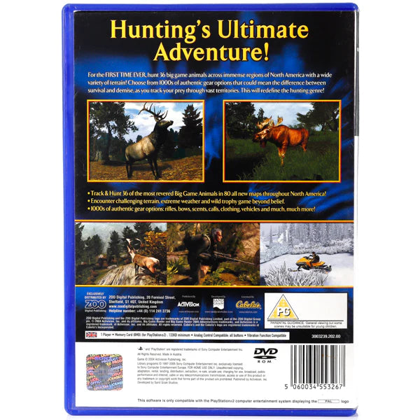Cabela's Big Game Hunter 2005 Adventures (CB) - PS2