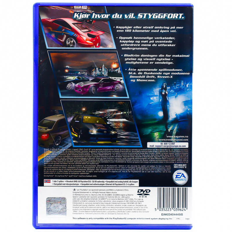 Need for Speed Underground 2 - PS2