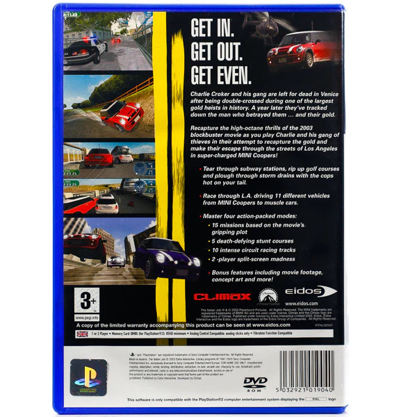 The Italian Job: L.A. Heist - PS2
