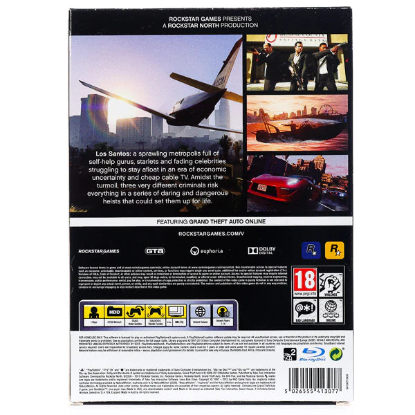 Grand Theft Auto V Five: Special Edition (Steelbook)