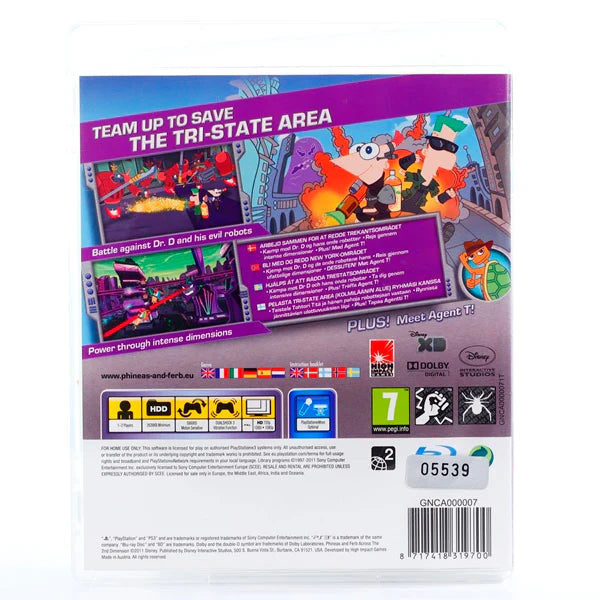 Phineas and Ferb: Across the 2nd Dimension
