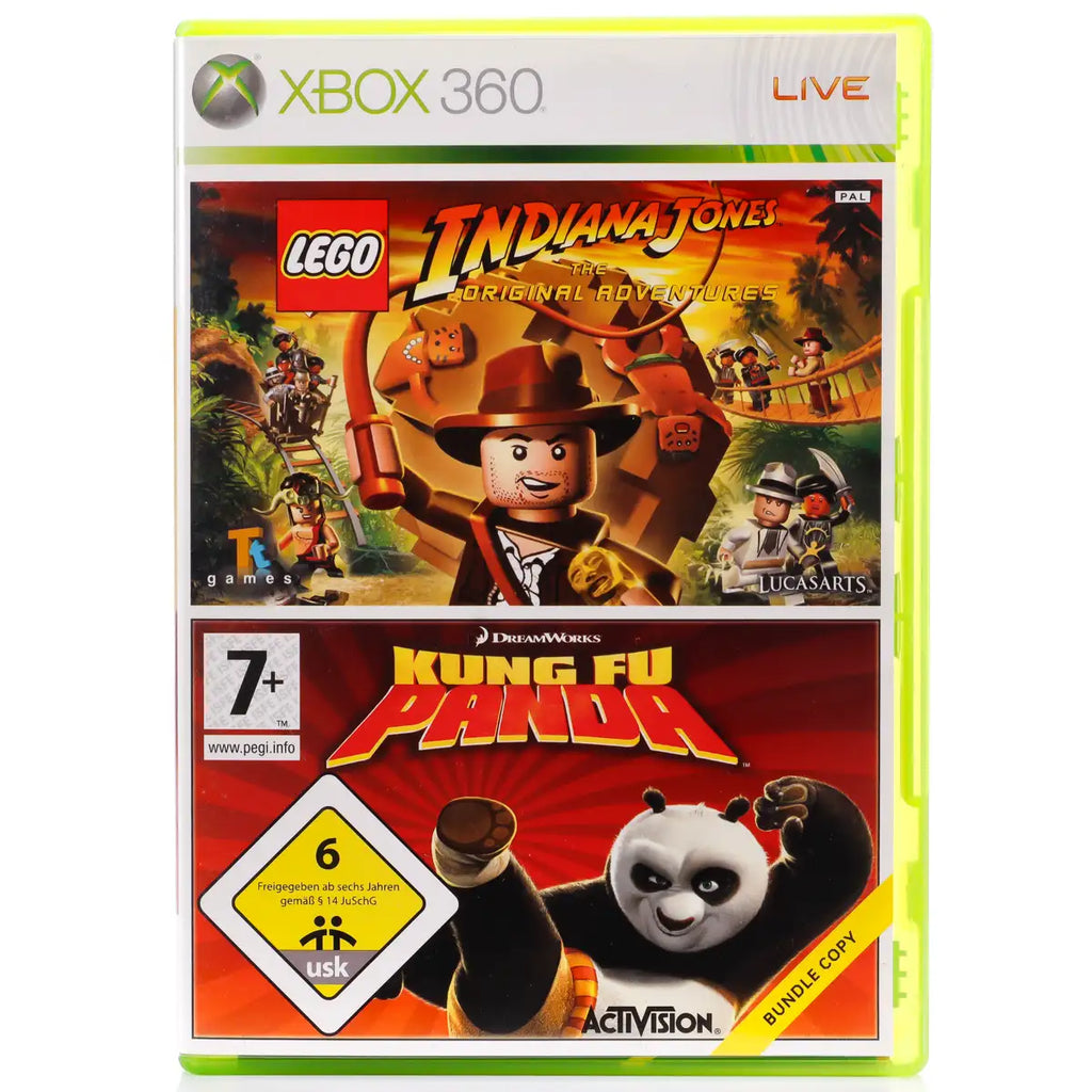 LEGO Indiana Jones & Kung Fu Panda Double Pack - Xbox 360