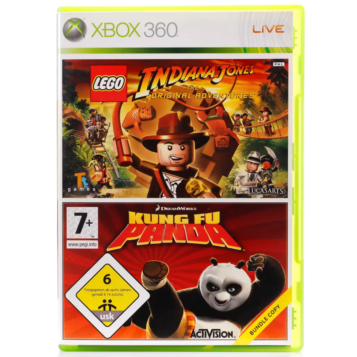 LEGO Indiana Jones & Kung Fu Panda Double Pack - Xbox 360