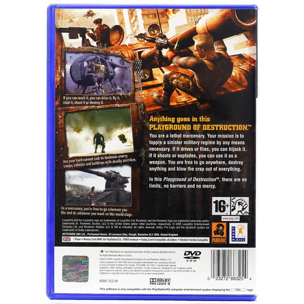 Mercenaries: Playground of Destruction - PS2