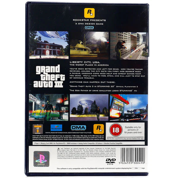 Grand Theft Auto III - PS2