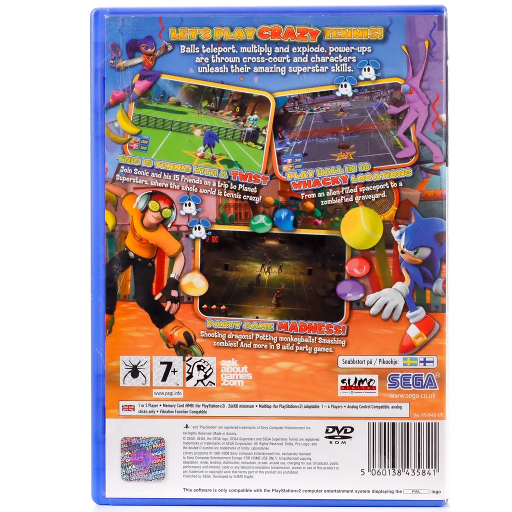 Sega Superstars Tennis - PS2
