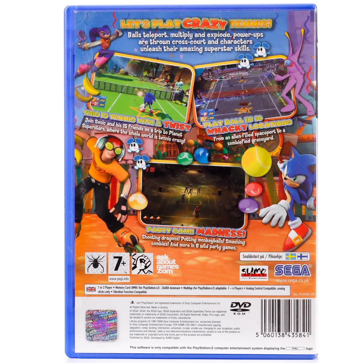 Sega Superstars Tennis - PS2