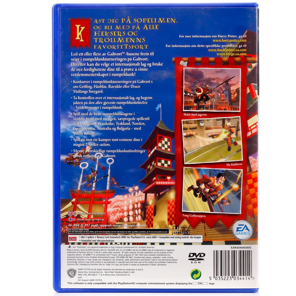Harry Potter: Rumpeldunk Verdensmesterskap - PS2