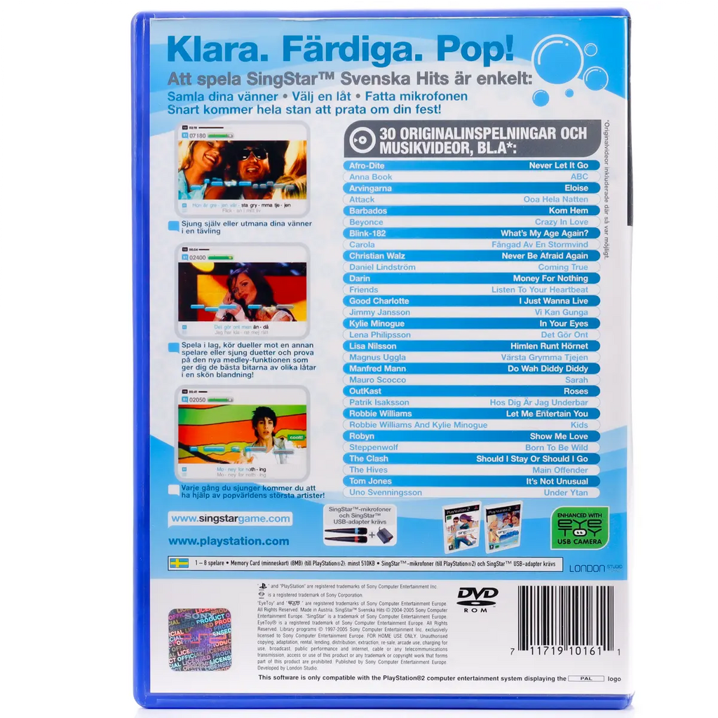 SingStar Svenska Hits -PS2
