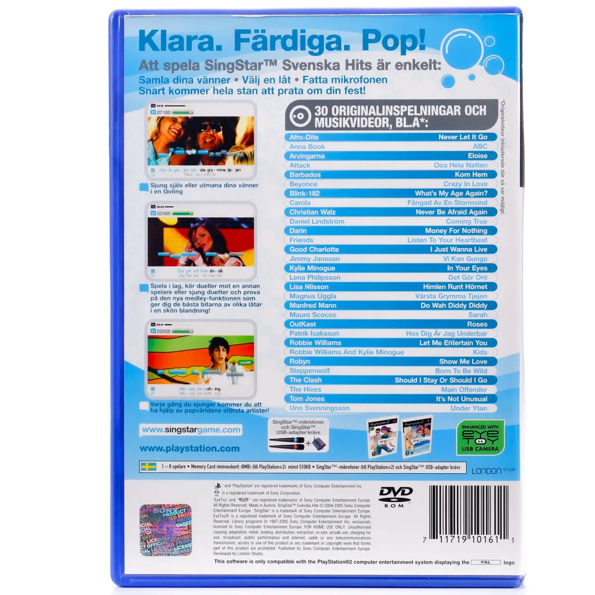 SingStar Svenska Hits -PS2