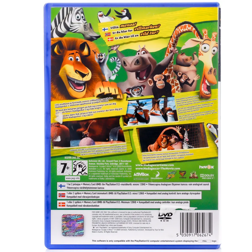 Madagascar: Escape 2 Africa - PS2