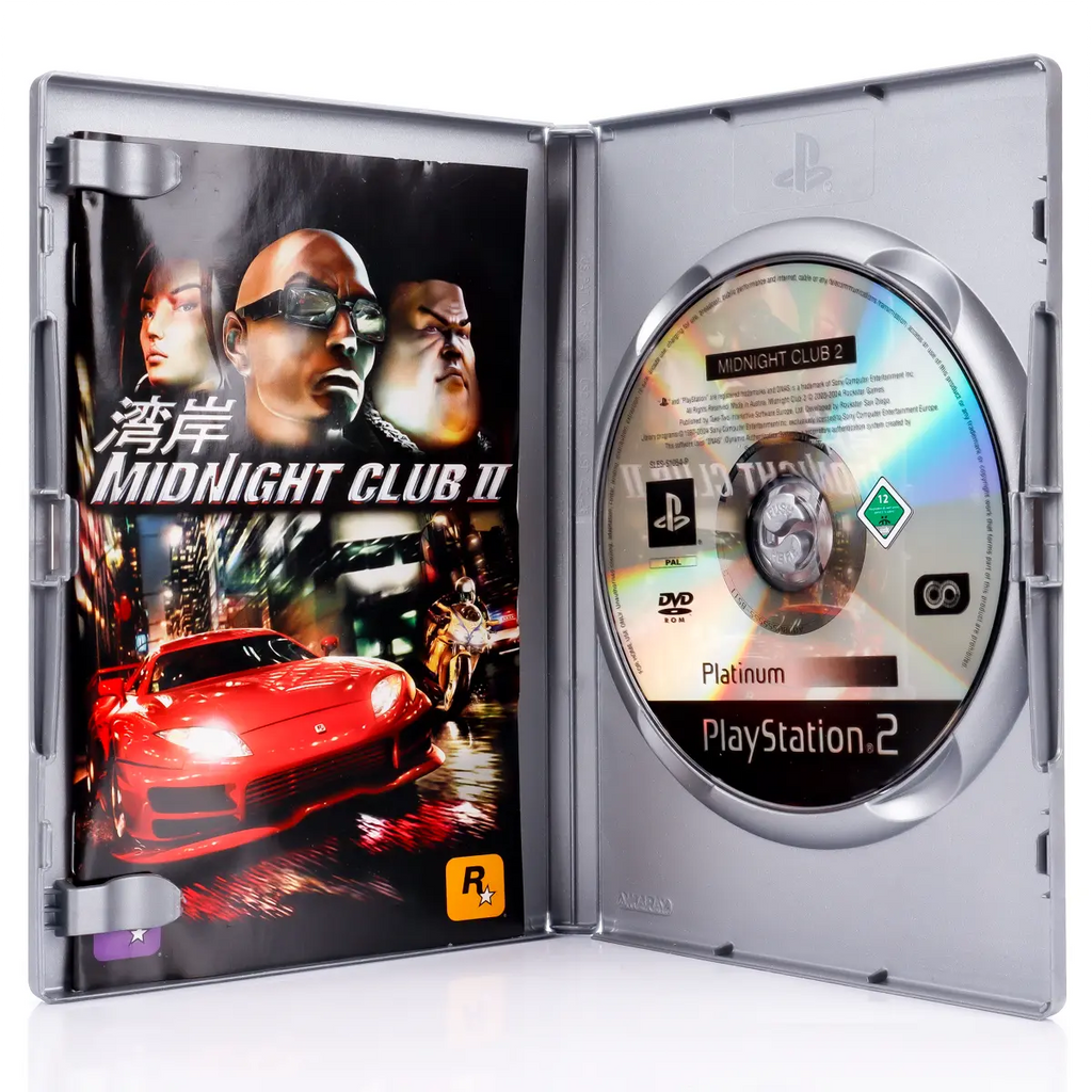 Midnight Club Street Racing Platinum - PS2