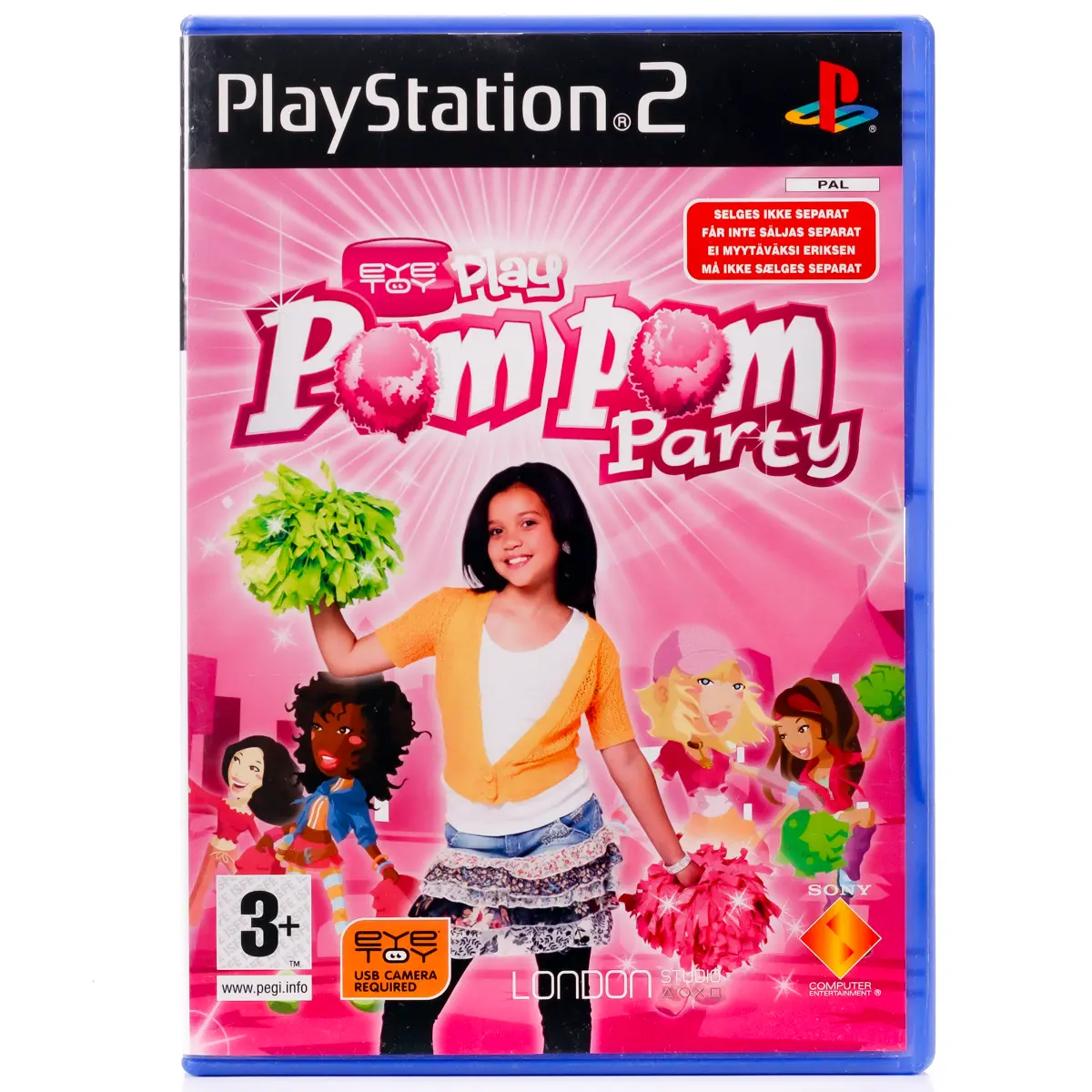 EyeToy: Play PomPom Party (CIB) - PS2
