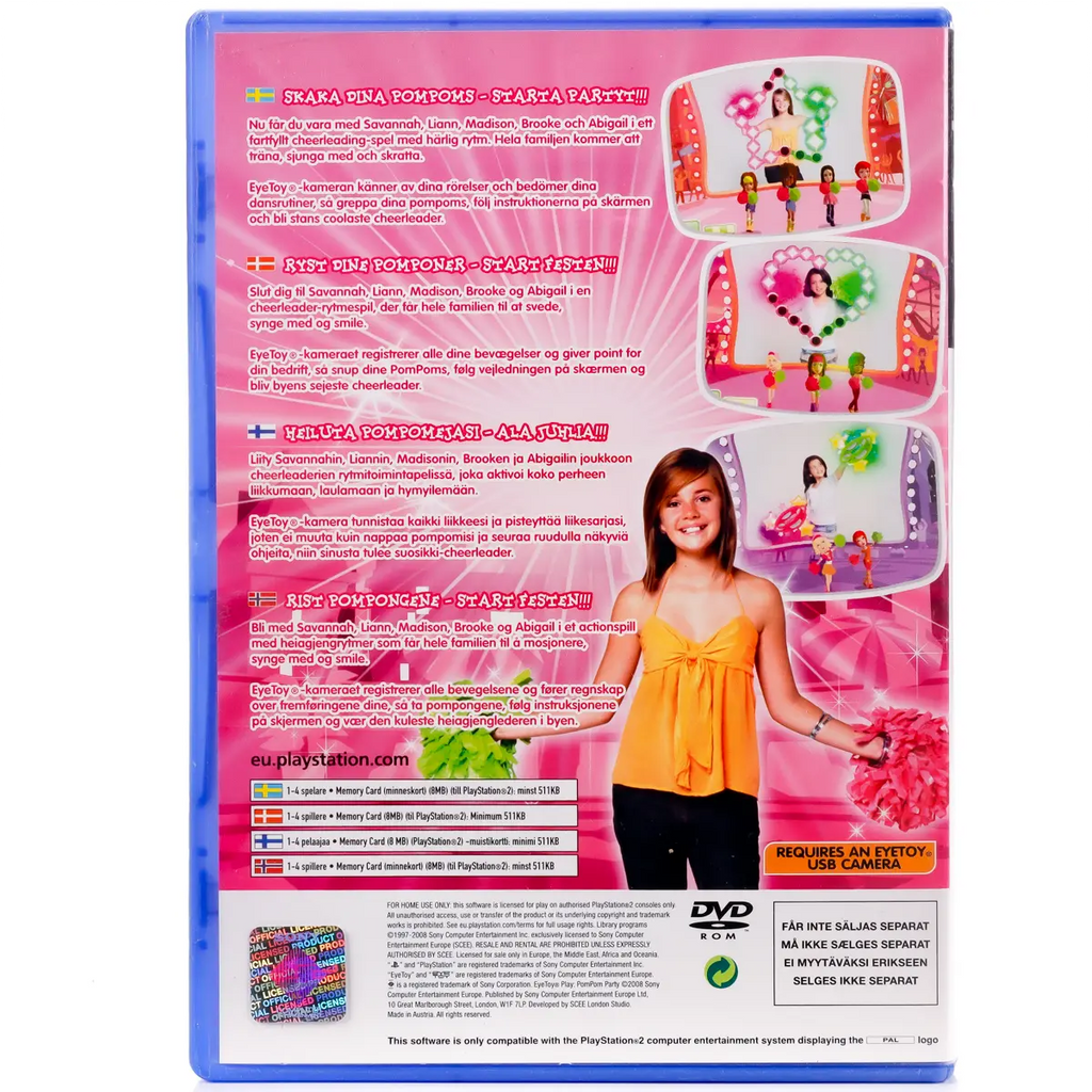 EyeToy: Play PomPom Party (CIB) - PS2