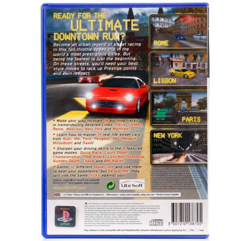 Downtown Run (CIB) - PS2