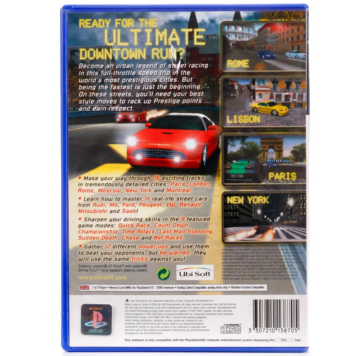 Downtown Run (CIB) - PS2