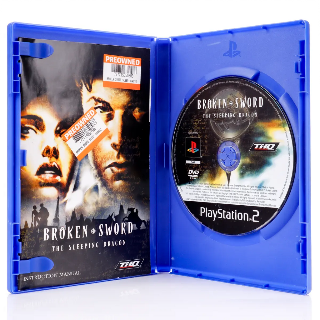 Broken Sword: The Sleeping Dragon (CIB) - PS2